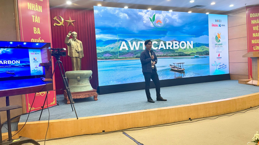 Dự án AWT Carbon quán quân Cuộc thi Khởi nghiệp Đổi mới sáng tạo Quốc gia năm 2023.